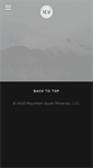 Mobile Screenshot of mountainlaurelminerals.com